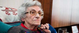 Figa Kalman, 94, was in the Lodz ghetto. She receives homecare services from The Royal Society for Jewish Welfare (“Centrale”) in Belgium.